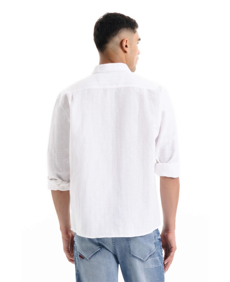 Camisa Linho Blend Fireshouse Branco