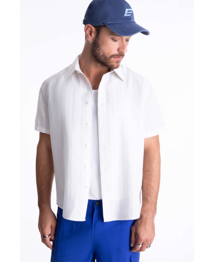 Camisa Linho Blend Glide Surf Anatomic Branco
