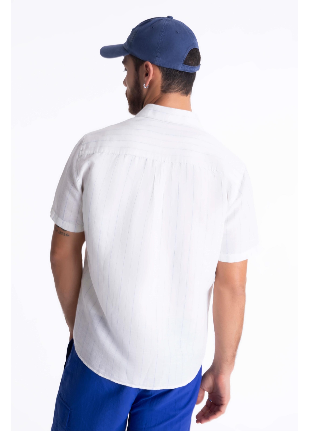 Camisa Linho Blend Glide Surf Anatomic Branco