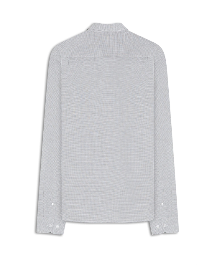 Camisa Linho Blend Haia New Italian Cinza