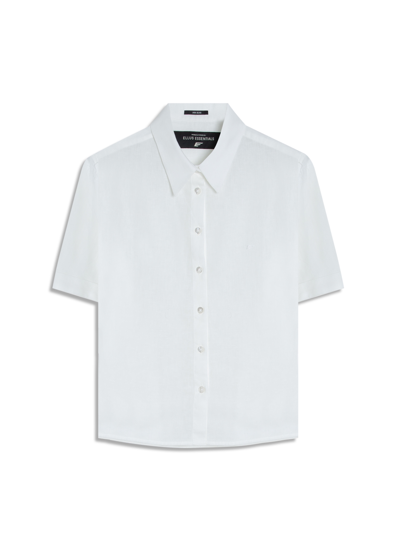 Camisa Linho Blend Loose Branco
