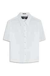 Camisa Linho Blend Loose Branco