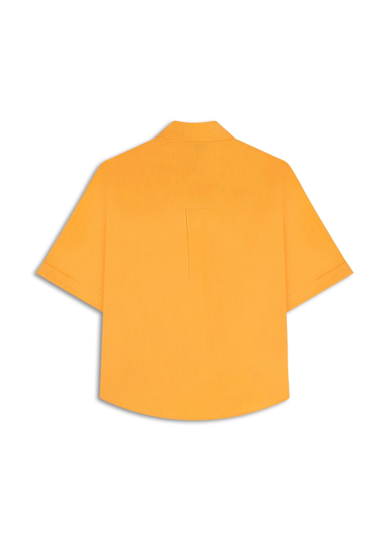 Camisa Linho Blend Loose  Pessego