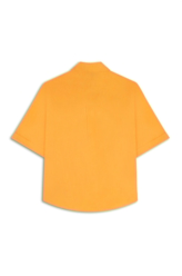 Camisa Linho Blend Loose  Pessego