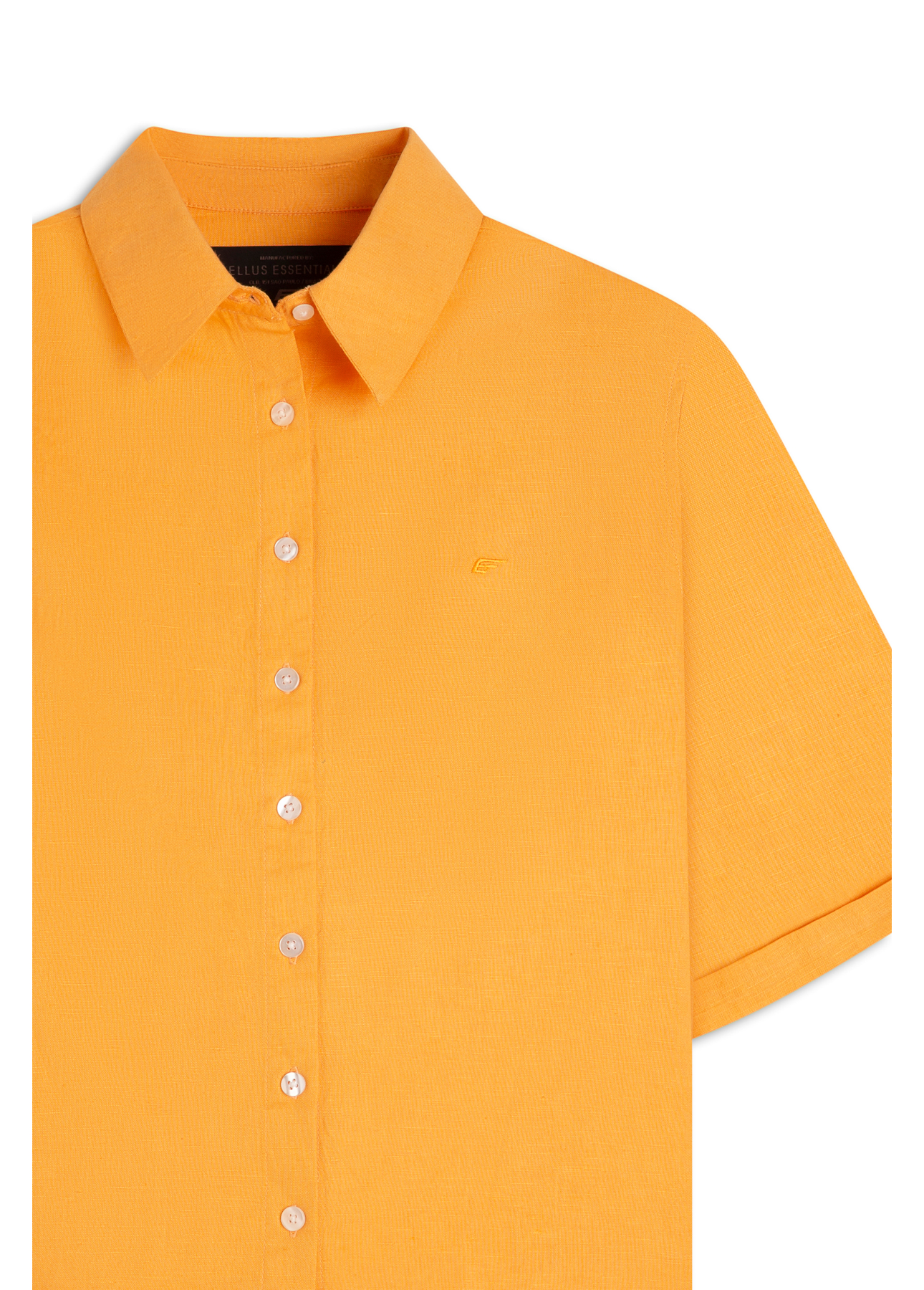 Camisa Linho Blend Loose  Pessego