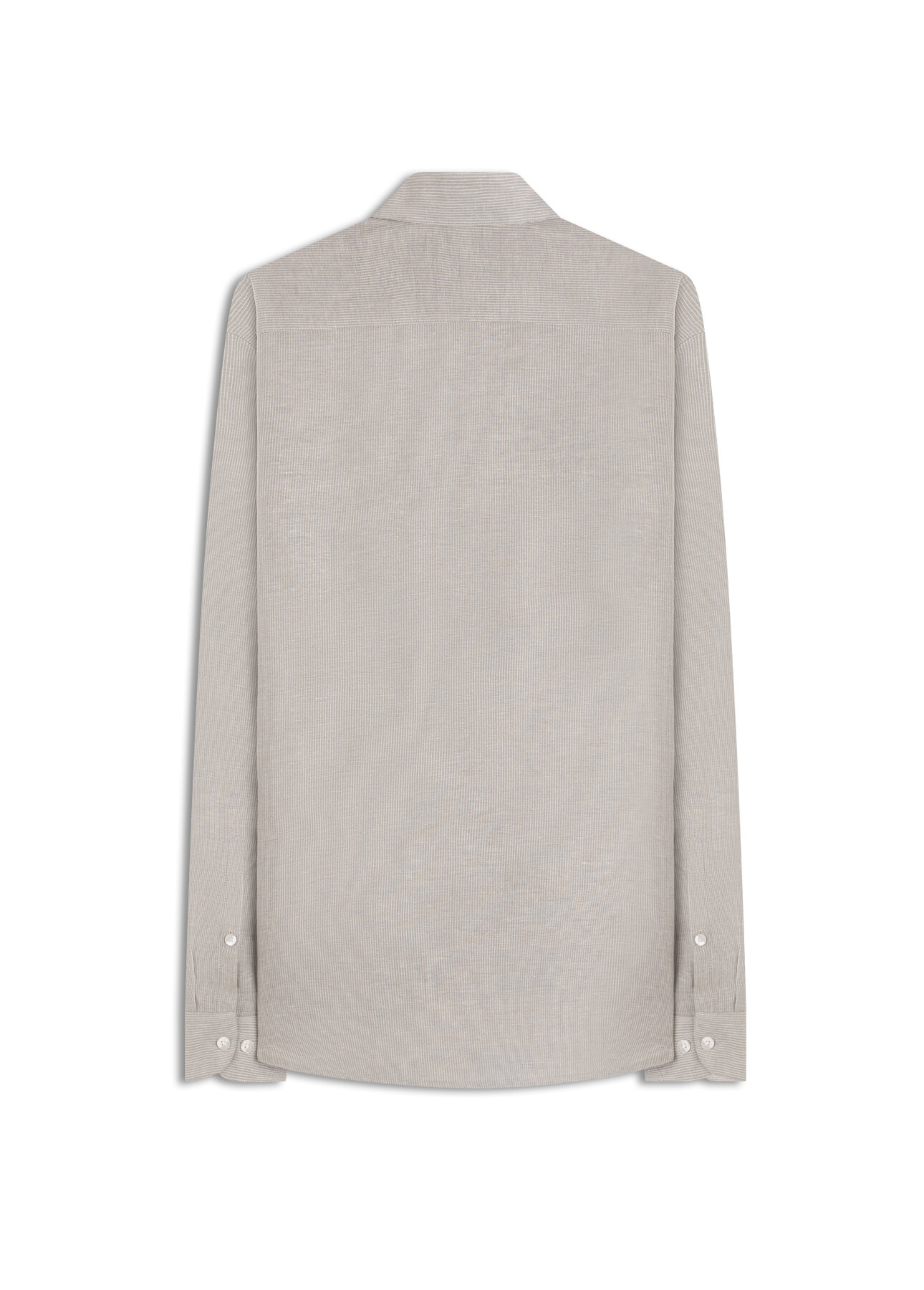 Camisa Linho Blend Macerata Xangai Cinza