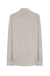 Camisa Linho Blend Macerata Xangai Cinza