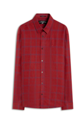 Camisa Linho Blend Mantua Xangai Vermelho