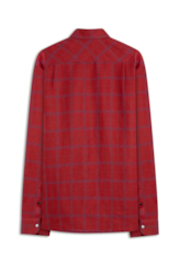 Camisa Linho Blend Mantua Xangai Vermelho