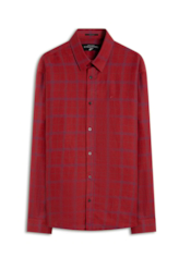 Camisa Linho Blend Mantua Xangai Vermelho