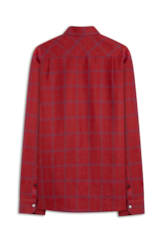 Camisa Linho Blend Mantua Xangai Vermelho