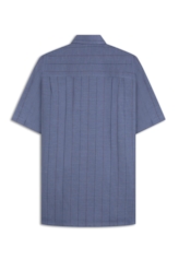 Camisa Linho Blend Muggia Retro Xang Marinho