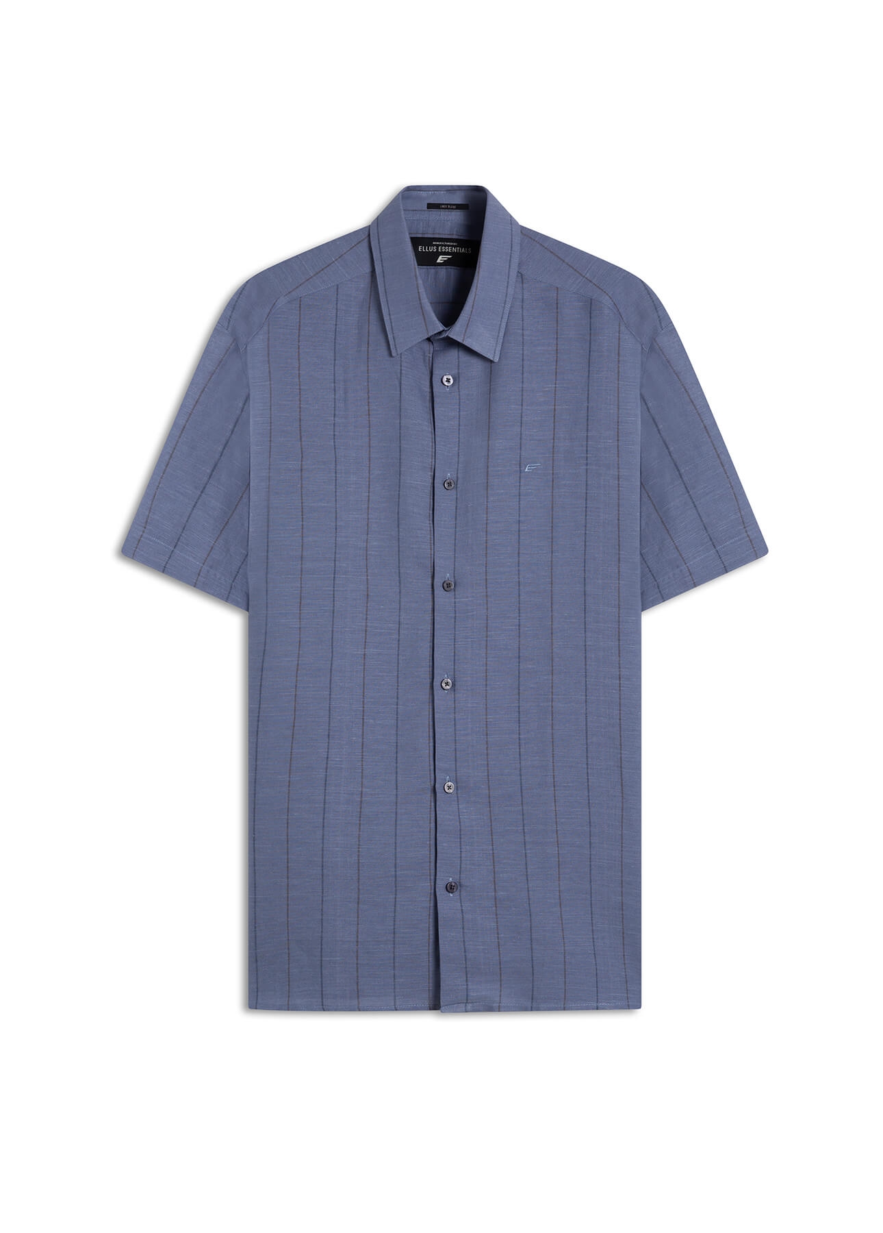 Camisa Linho Blend Muggia Retro Xang Marinho