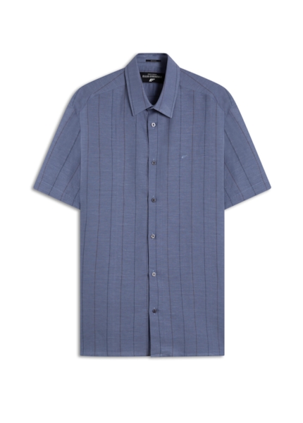 Camisa Linho Blend Muggia Retro Xang Marinho