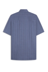 Camisa Linho Blend Muggia Retro Xang Marinho