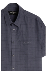 Camisa Linho Blend Retro Xang Dark Navy