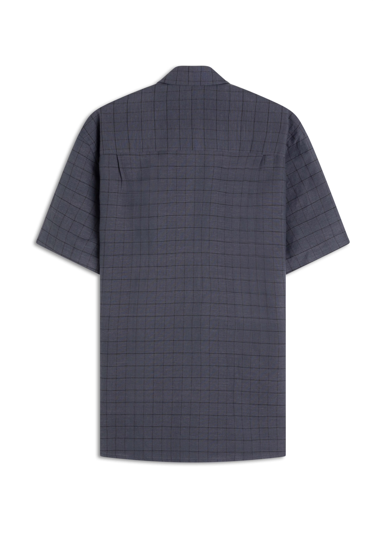 Camisa Linho Blend Retro Xang Dark Navy