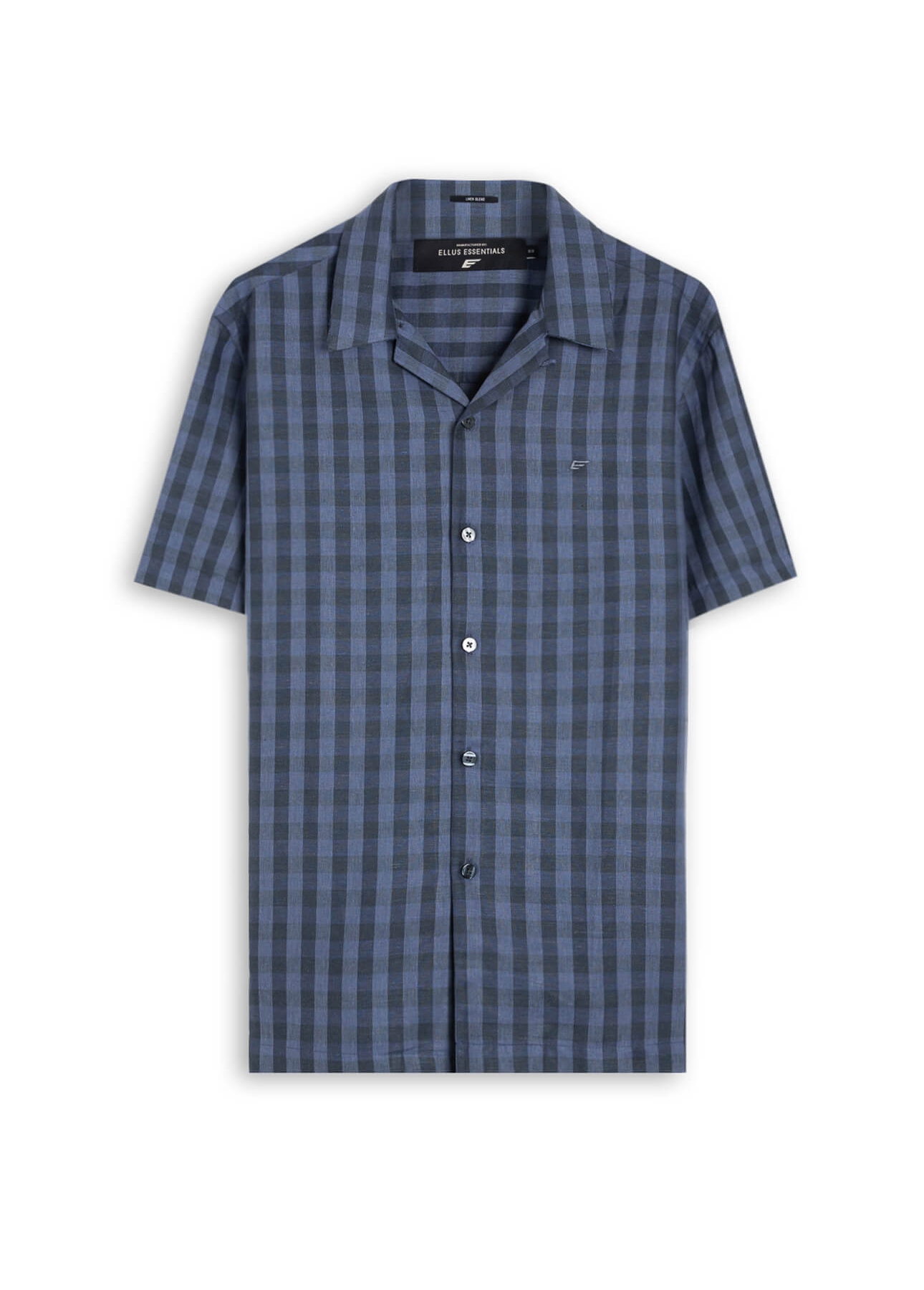 Camisa Linho Blend Riverside Marinho