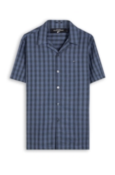 Camisa Linho Blend Riverside Marinho
