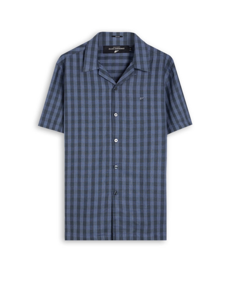 Camisa Linho Blend Riverside Marinho