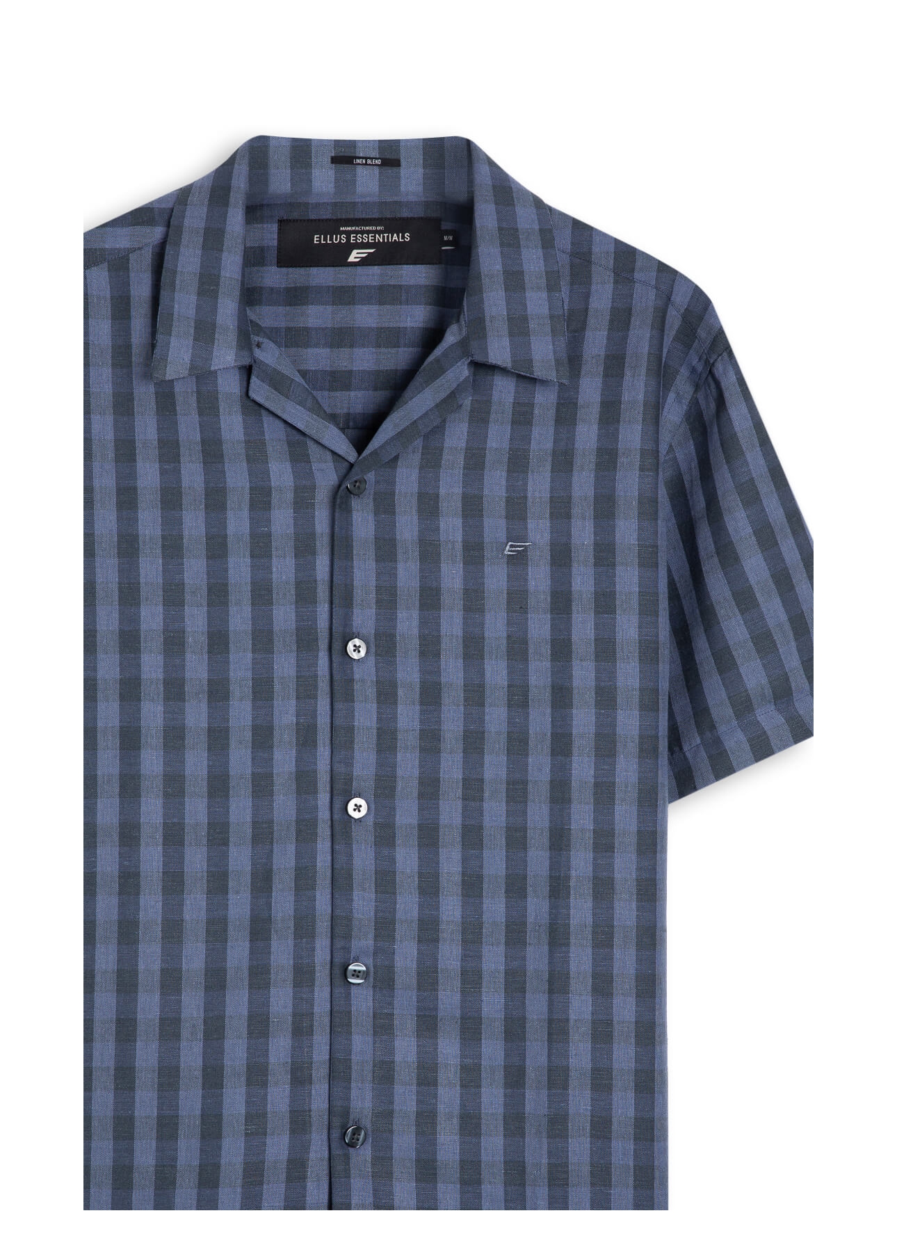 Camisa Linho Blend Riverside Marinho