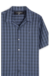 Camisa Linho Blend Riverside Marinho