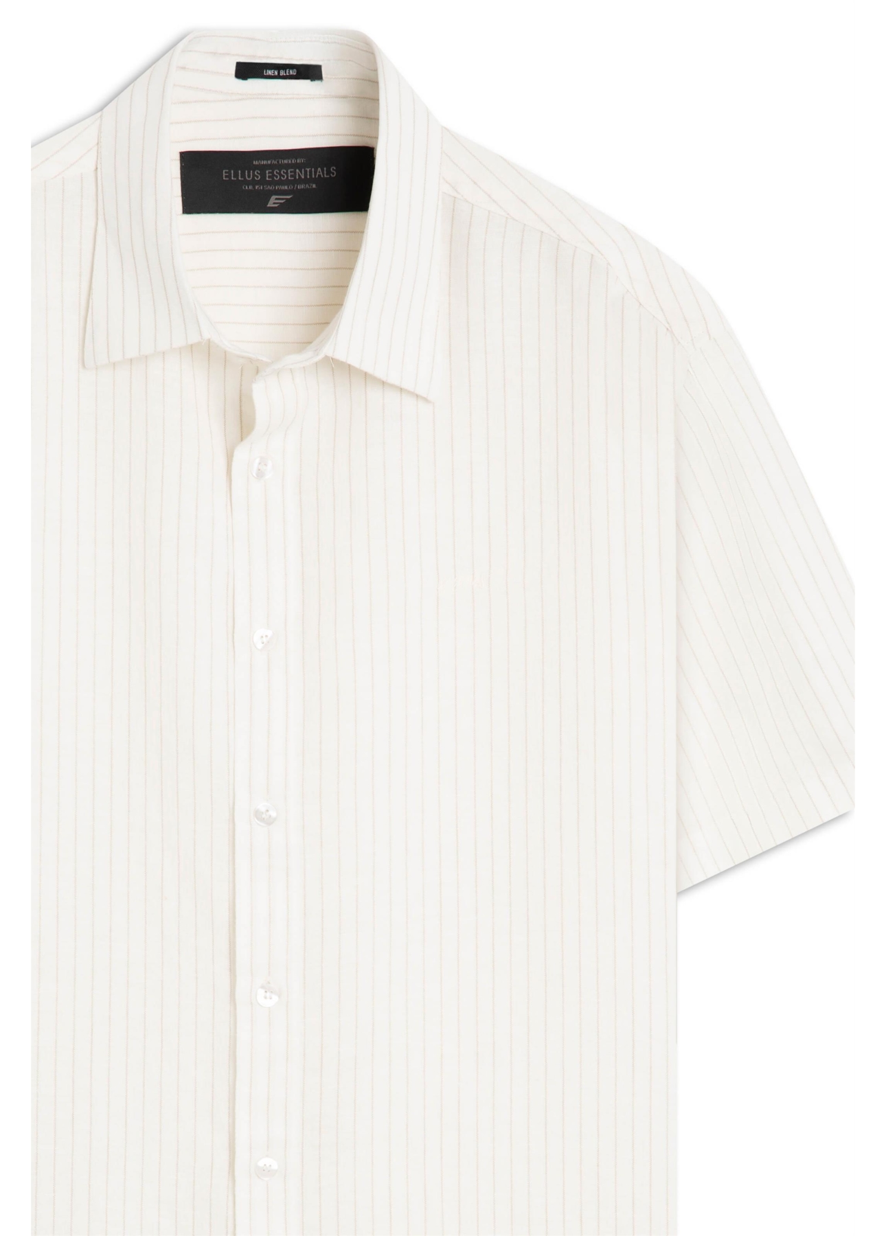 Camisa Linho  Blend Sandy Surf Natural