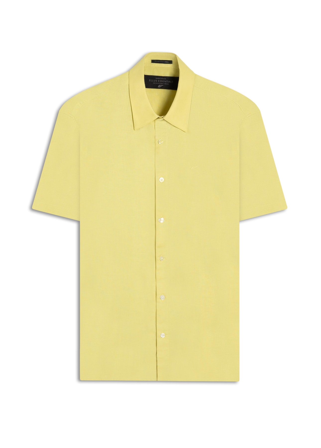 Camisa Linho Blend Surf Ellus Amarelo