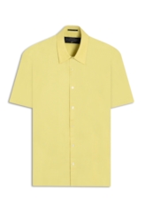 Camisa Linho Blend Surf Ellus Amarelo