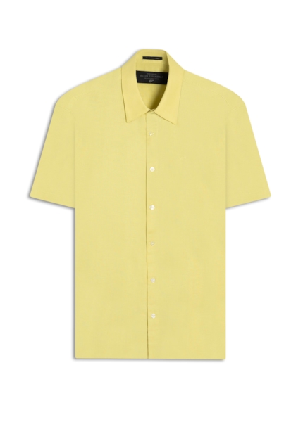 Camisa Linho Blend Surf Ellus Amarelo