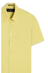 Camisa Linho Blend Surf Ellus Amarelo