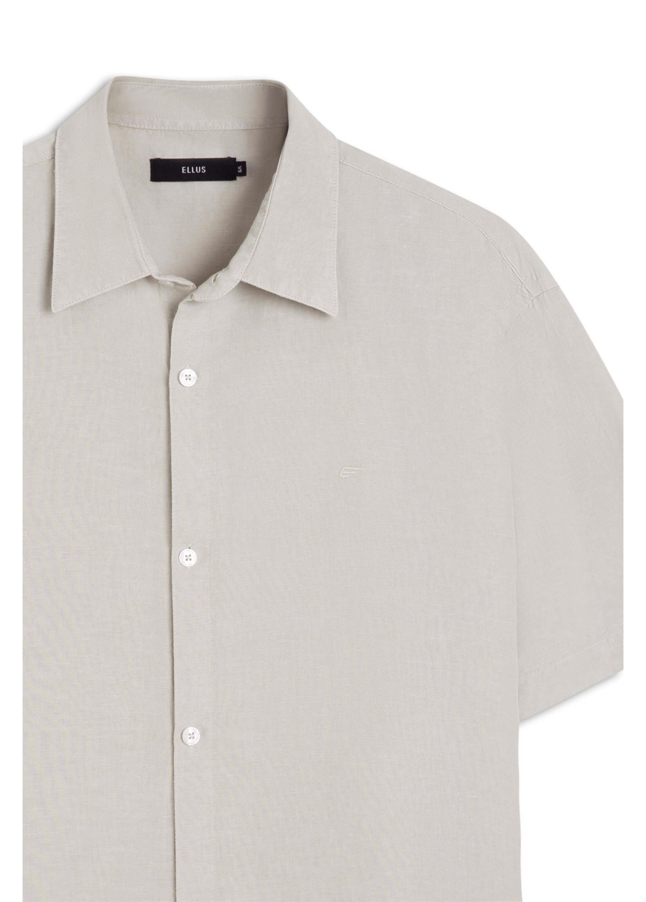 Camisa Linho Blend Surf Ellus Areia