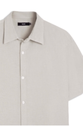 Camisa Linho Blend Surf Ellus Areia