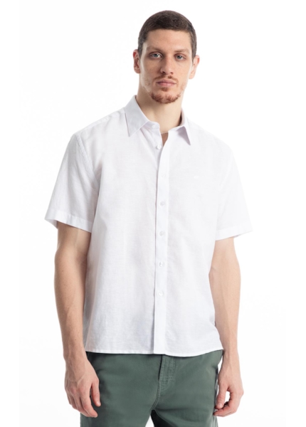Camisa Linho Blend Surf Ellus Branco