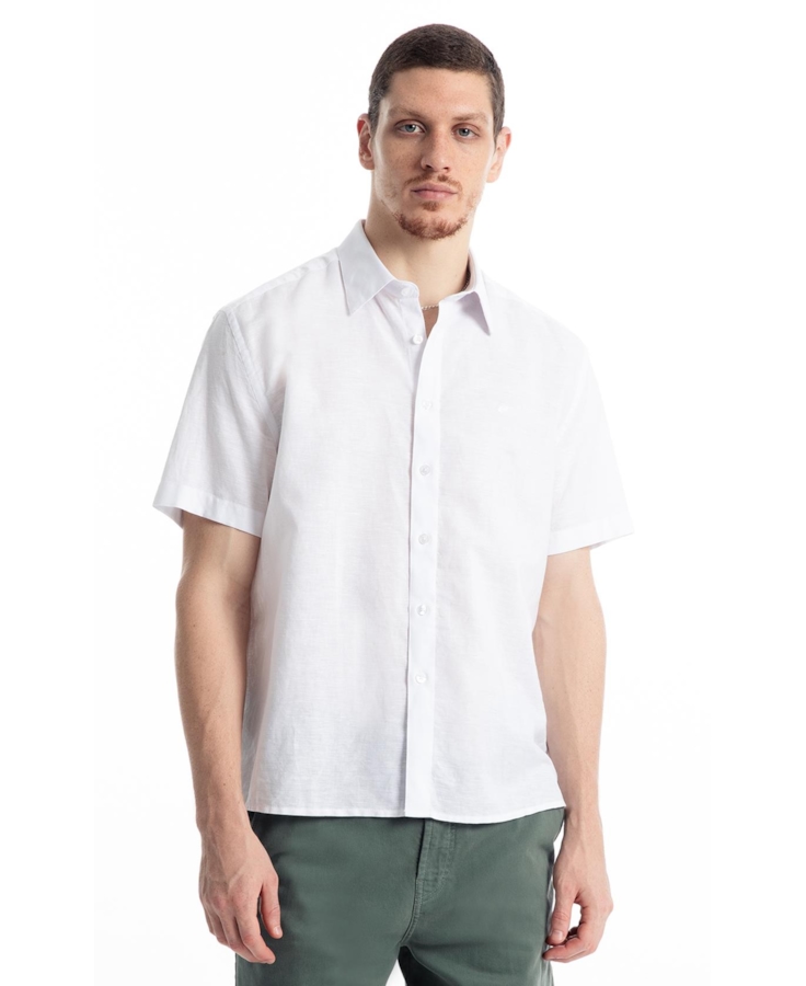 Camisa Linho Blend Surf Ellus Branco