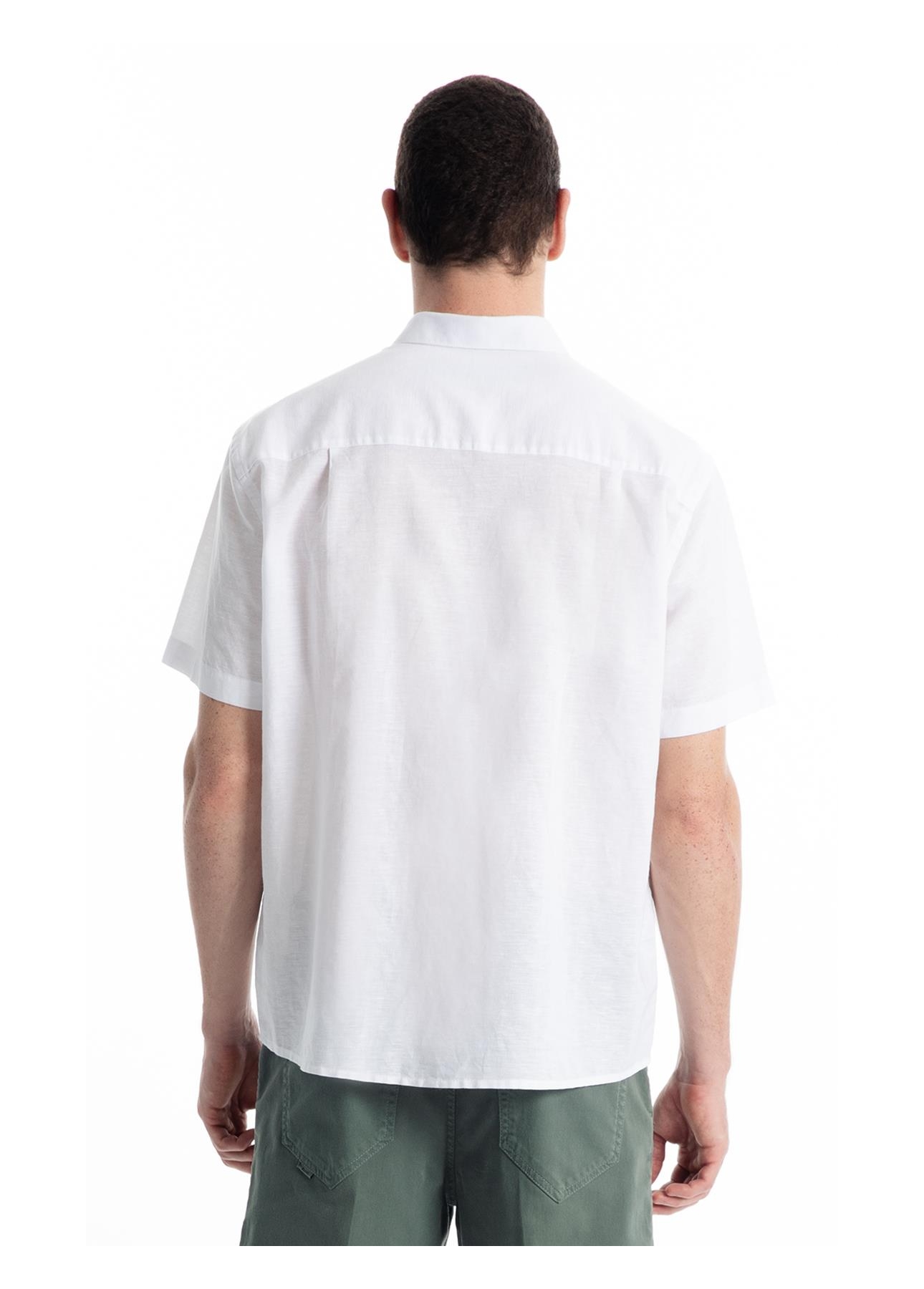 Camisa Linho Blend Surf Ellus Branco