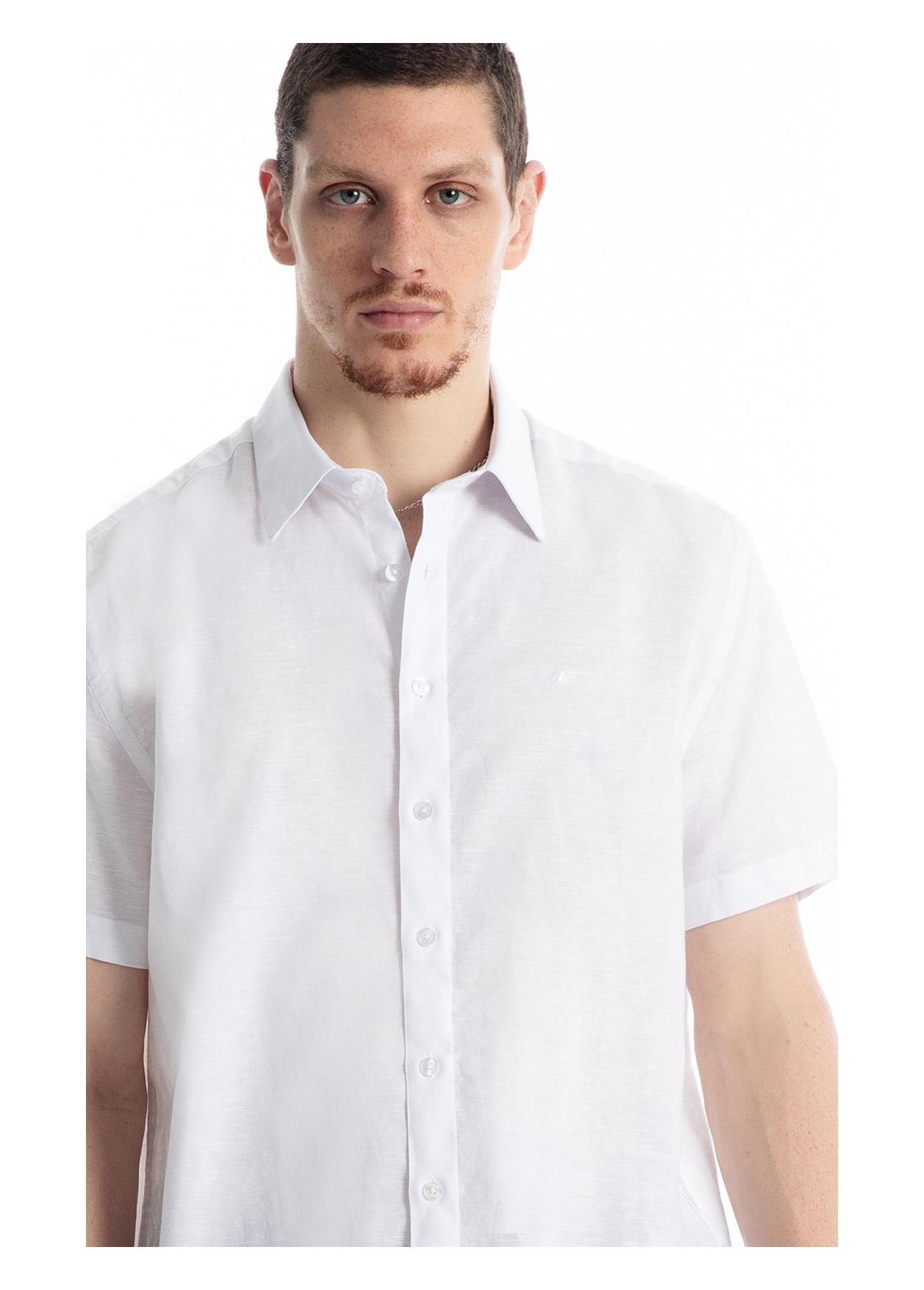 Camisa Linho Blend Surf Ellus Branco