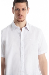 Camisa Linho Blend Surf Ellus Branco