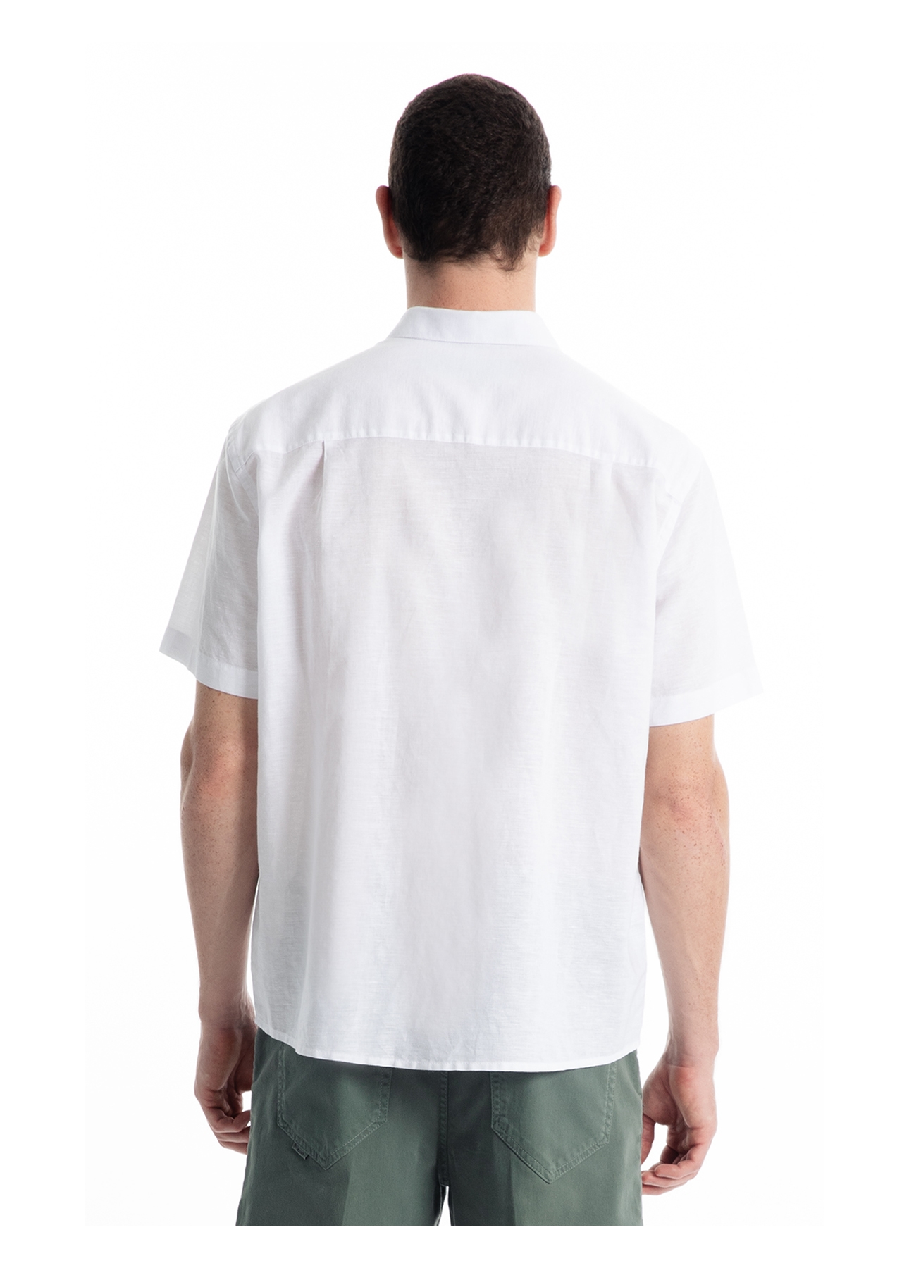 Camisa Linho Blend Surf Ellus Branco