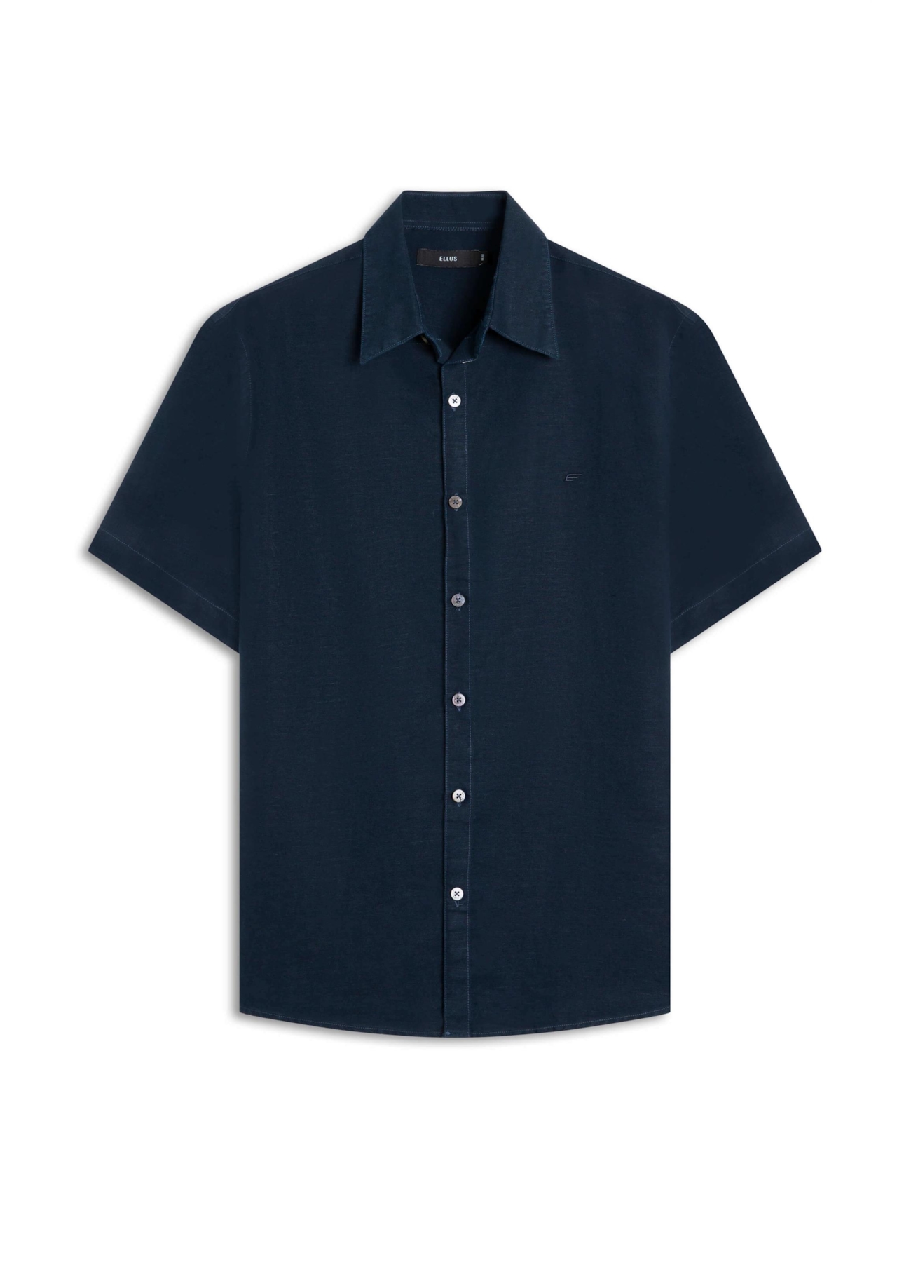 Camisa Linho Blend Surf Ellus Dark Navy