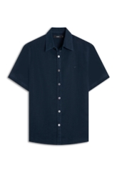 Camisa Linho Blend Surf Ellus Dark Navy