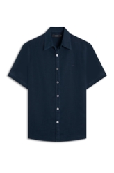 Camisa Linho Blend Surf Ellus Dark Navy