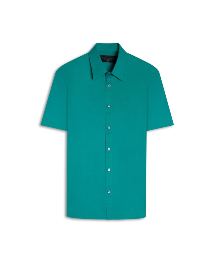Camisa Linho Blend Surf Ellus Esmeralda