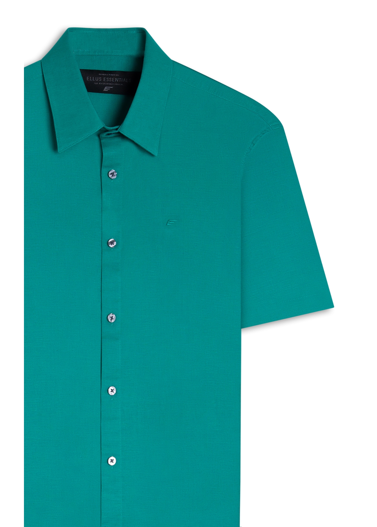 Camisa Linho Blend Surf Ellus Esmeralda