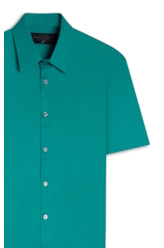 Camisa Linho Blend Surf Ellus Esmeralda