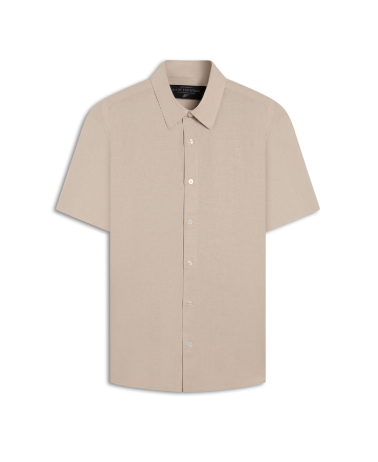 Camisa Linho Blend Surf Ellus Gelo