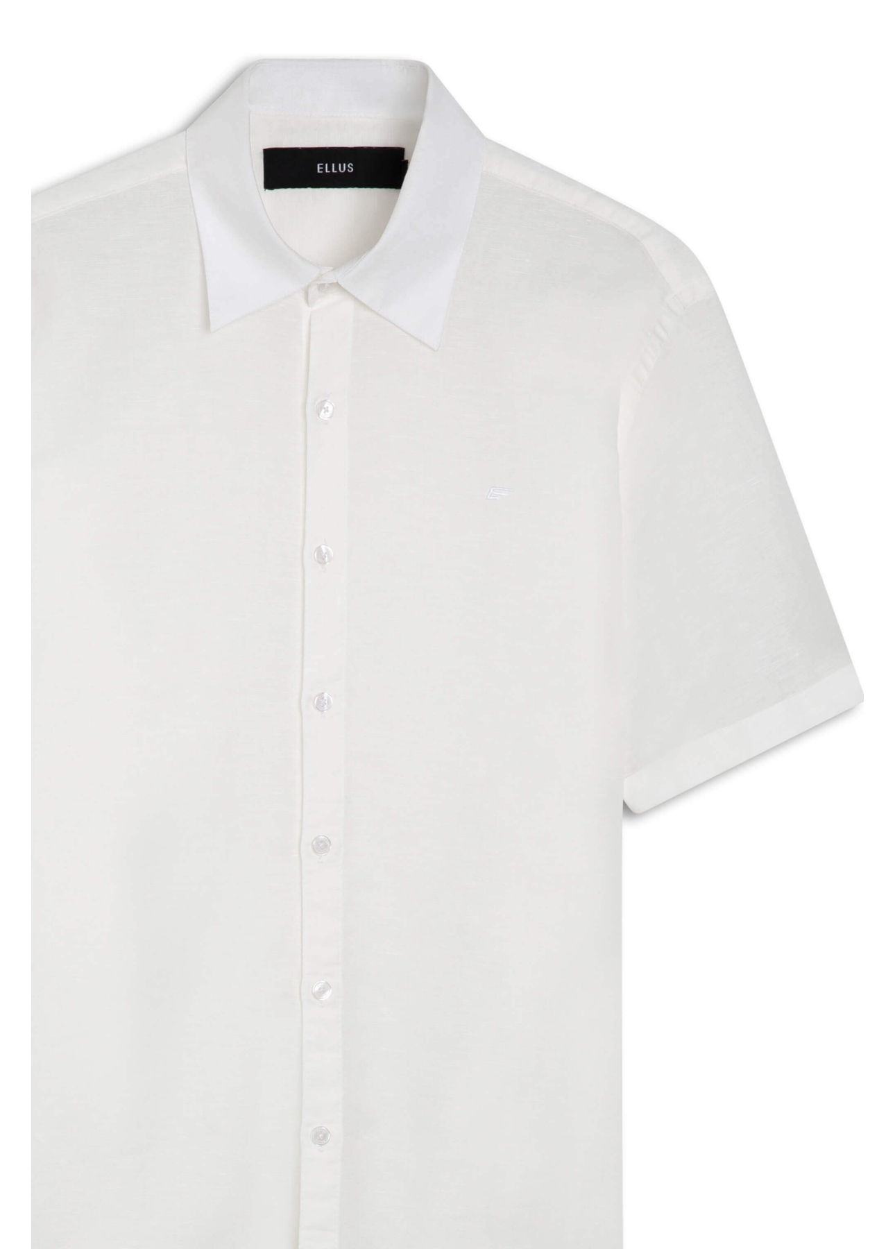Camisa Linho Blend Surf Ellus Off White