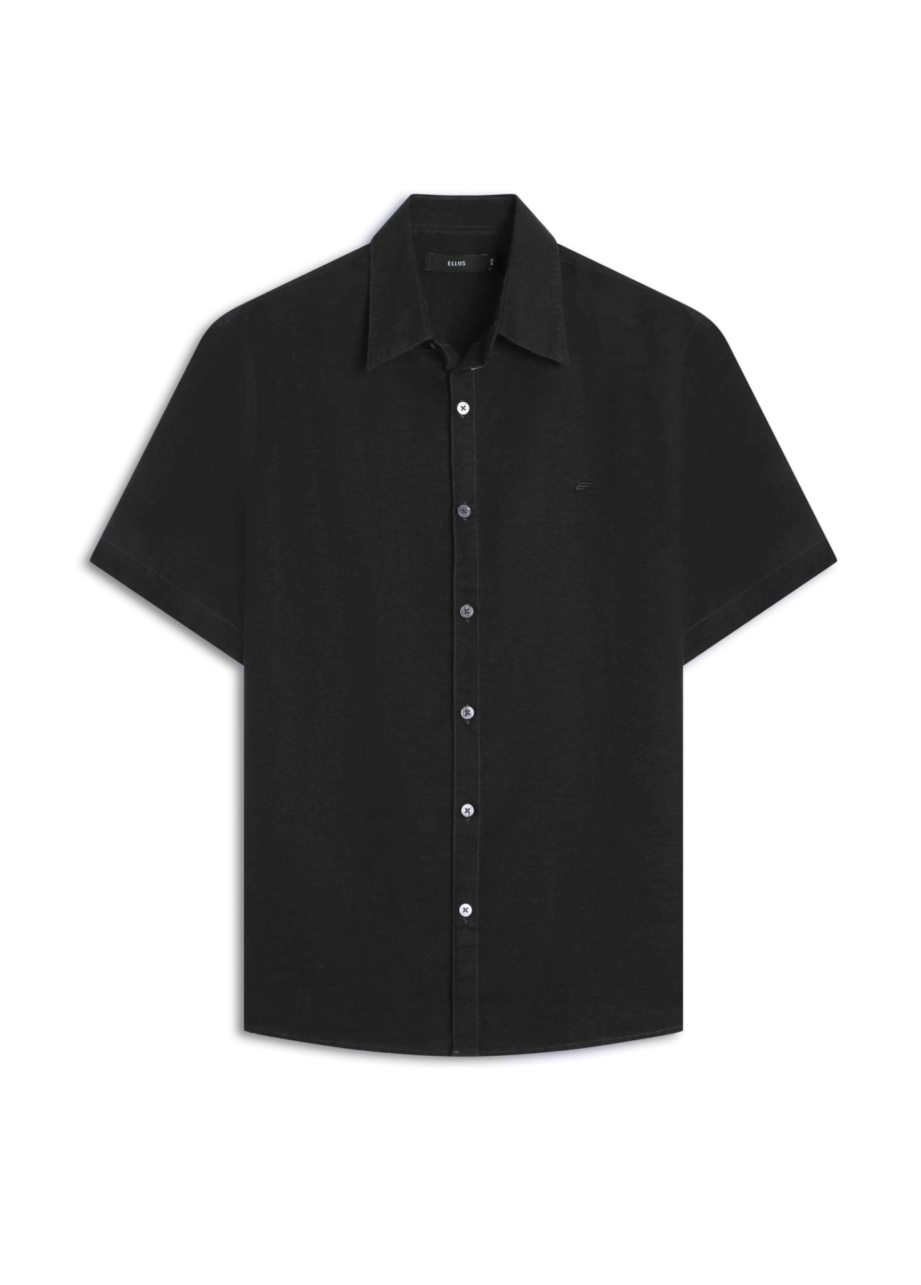 Camisa Linho Blend Surf Ellus Preto