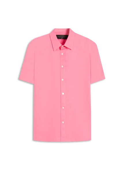 Camisa Linho Blend Surf Ellus Rosa