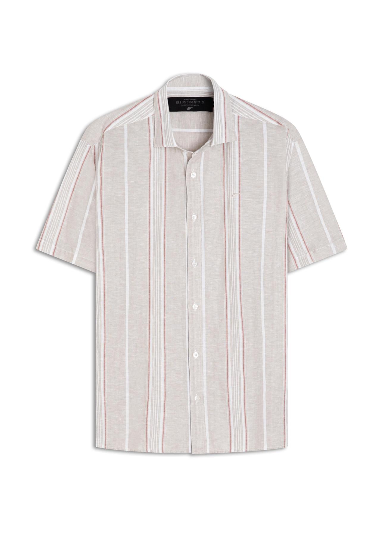 Camisa Linho  Blend Wilie Surf New Italian Areia